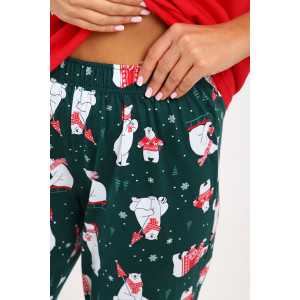 Пижама женская 1228 кулирка (последний размер) 48