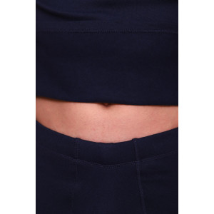 Костюм двойка мужской (термобелье) 9197 рибана с начесом (последний размер) темно-синий 52