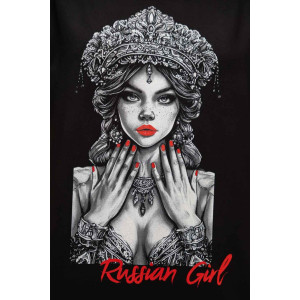 Футболка женская 2157/1 кулирка с лайкрой (р-ры: 46-56) черный