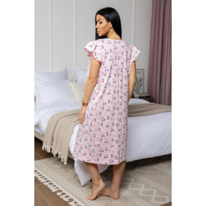 Сорочка женская 39/36 кулирка (р-ры: 48-62) розовый-2