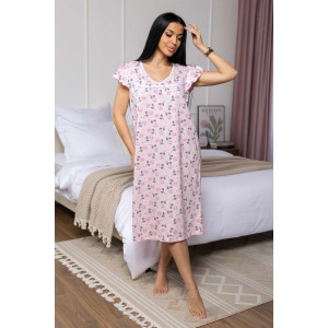 Сорочка женская 39/36 кулирка (р-ры: 48-62) розовый-2