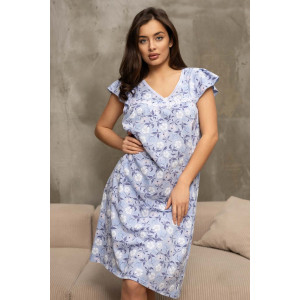 Сорочка женская 39/38 кулирка (р-ры: 48-62) голубой