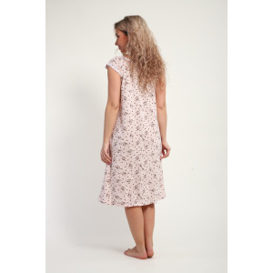 Сорочка женская "Эля" М33 кулирка (р-ры: 46-60) бежевый