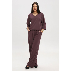 Костюм двойка женский К1373.3 креп (р-ры: 48-62)