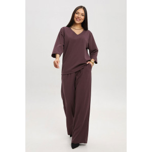 Костюм двойка женский К1373.3 креп (р-ры: 48-62)