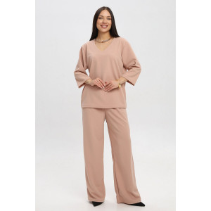 Костюм двойка женский К1373.1 креп (р-ры: 48-62)