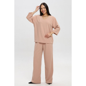 Костюм двойка женский К1373.1 креп (р-ры: 48-62)