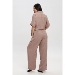 Костюм двойка женский К3183.1 искусственный лен (р-ры: 48-62)