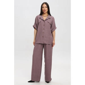 Костюм двойка женский К3183.2 искусственный лен (р-ры: 48-62)