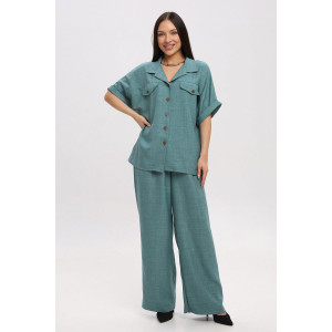 Костюм двойка женский К3183.3 искусственный лен (р-ры: 48-62)