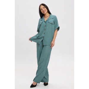 Костюм двойка женский К3183.3 искусственный лен (р-ры: 48-62)