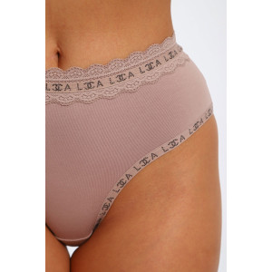 Трусы женские №45078 кулирка с лайкрой (р-ры: 48-52) капучино