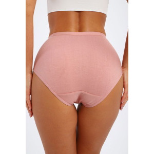 Трусы женские №45064 кулирка с лайкрой (р-ры: 48-52) пудровый