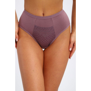 Трусы женские №45064 кулирка с лайкрой (р-ры: 48-52) фиалка