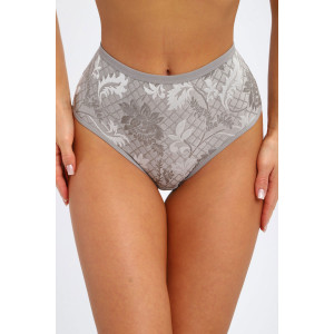 Трусы женские №45062 кулирка с лайкрой (р-ры: 48-52) серый