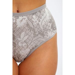 Трусы женские №45062 кулирка с лайкрой (р-ры: 48-52) серый