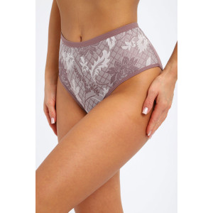 Трусы женские №45062 кулирка с лайкрой (р-ры: 48-52) капучино