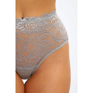 Трусы женские №45061 кулирка с лайкрой (р-ры: 48-52) серый