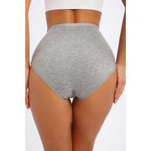 Трусы женские №45061 кулирка с лайкрой (р-ры: 48-52) серый
