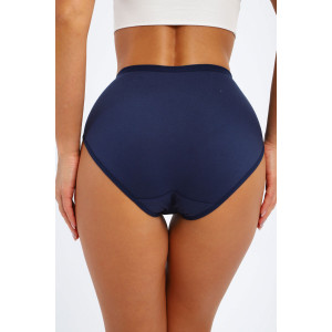 Трусы женские №45061 кулирка с лайкрой (р-ры: 48-52) синий