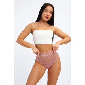 Трусы женские №45061 кулирка с лайкрой (р-ры: 48-52) пудра Трусы женские №45061 кулирка с лайкрой (р-ры: 48-52) пудра