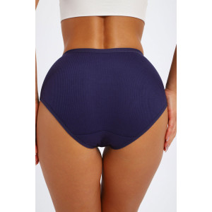 Трусы женские №28618 лапша (р-ры: 48-52) синий