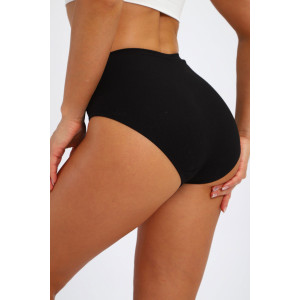 Трусы женские №28618 лапша (р-ры: 48-52) черный