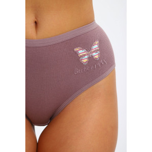 Трусы женские №28618 лапша (р-ры: 48-52) фиалка
