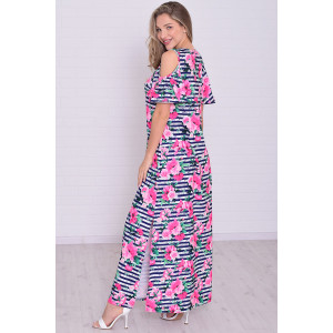 Платье женское 4114а масло (р-ры: 46-56) розовый