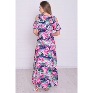 Платье женское 4114а масло (р-ры: 46-56) розовый