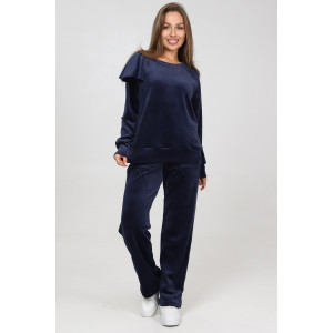 Костюм двойка женский М-967 велюр (р-ры: 44-54) 