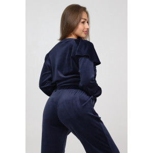 Костюм двойка женский М-967 велюр (р-ры: 44-54) 