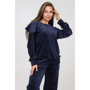 Костюм двойка женский М-967 велюр (р-ры: 44-54) 