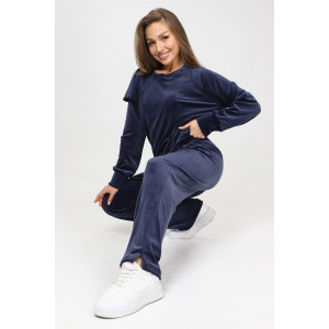 Костюм двойка женский М-967 велюр (р-ры: 44-54) 