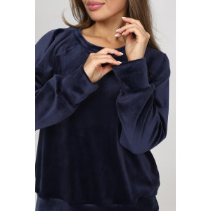 Костюм двойка женский М-967 велюр (р-ры: 44-54) 