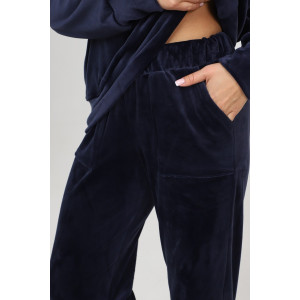 Костюм двойка женский М-967 велюр (р-ры: 44-54) 