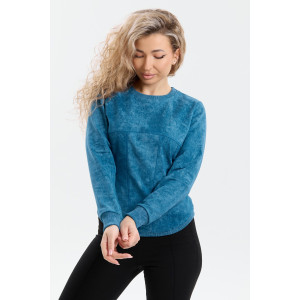 Толстовка женская ТЖ-17 футер варёнка (р-ры: 44-54) петроль