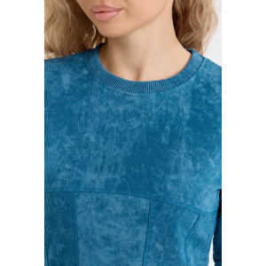 Толстовка женская ТЖ-17 футер варёнка (р-ры: 44-54) петроль