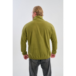 Толстовка мужская №88525 флис (р-ры: 42-56) хаки