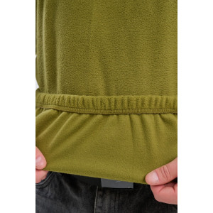 Толстовка мужская №88525 флис (р-ры: 42-56) хаки