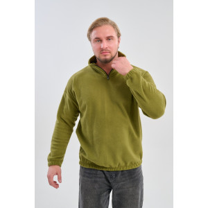 Толстовка мужская №88525 флис (р-ры: 42-56) хаки