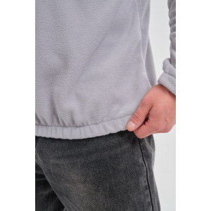 Толстовка мужская №88525 флис (р-ры: 42-56) серый