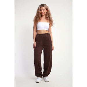 Брюки женские №29027 селаник (р-ры: 38-56) коричневый