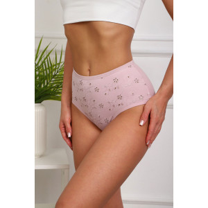 Трусы женские №64944 хлопок стрейч (р-ры: 46-50) пудра