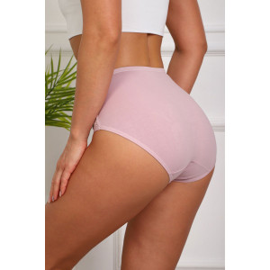 Трусы женские №64944 хлопок стрейч (р-ры: 46-50) пудра