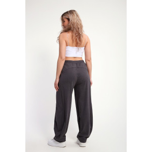 Брюки женские №29025 селаник-флис (р-ры: 38-56) серый