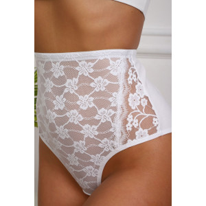 Трусы женские №64943 хлопок стрейч (р-ры: 58-62) белый