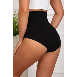Трусы женские №64943 хлопок стрейч (р-ры: 58-62) черный