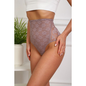 Трусы женские №64943 хлопок стрейч (р-ры: 58-62) кофе