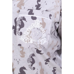 Пижама женская ТК-252.сер кулирка (р-ры: 46-56) серый